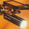 Rockbros RHL1500 voorlicht voor fiets, 1500 lm, 5000 mAh, IPX6, zwart