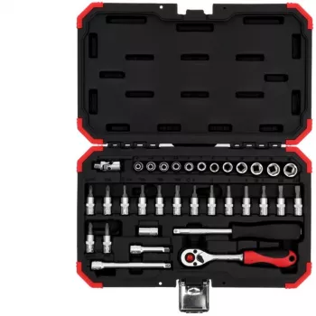 Dopsleutelset Gedore R49003033 1/4 inch metrisch