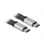 USB-kabel DeLOCK 85926 USB 3.2 Gen 2 0,22 m USB C zwart zilver
