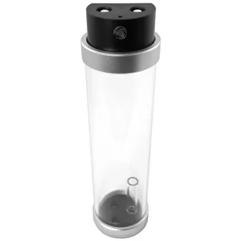 Singularity Computers Protium Reservoir 200mm - Acetyl, Zilver, Zwart