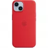 Apple iPhone 14 siliconen case met MagSafe, (PRODUCT)rood