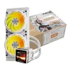 CPU-waterkoeling Darkflash DE240 (wit) – 240-mm-radiator, gesloten AIO-circuit