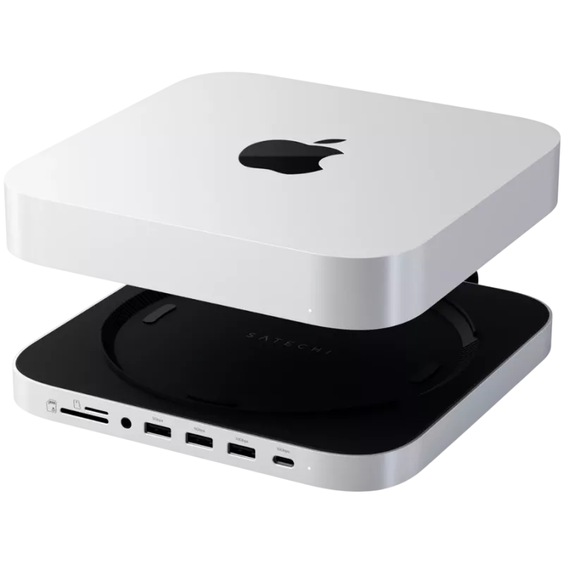 Laptop-dock Satechi ST-GMMSHS bedraad USB 3.2 Gen 2 Type-C wit