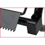 Wandhouder KS TOOLS 800.0160 voor papierrollen — wanddispenser van metaal