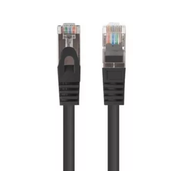 Lanberg patchkabel Cat.6 F/UTP 0,5 m zwart Fluke-getest 10-pack (F/UTP, CAT6, 0,50m), netwerkkabel
