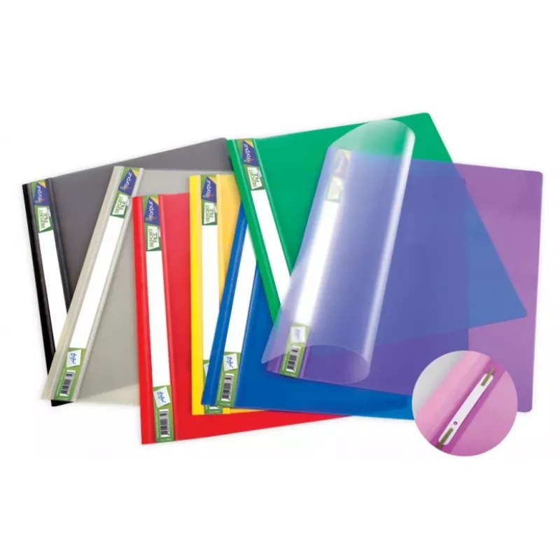 Reportcover kunststof Forpus FO21335 geel