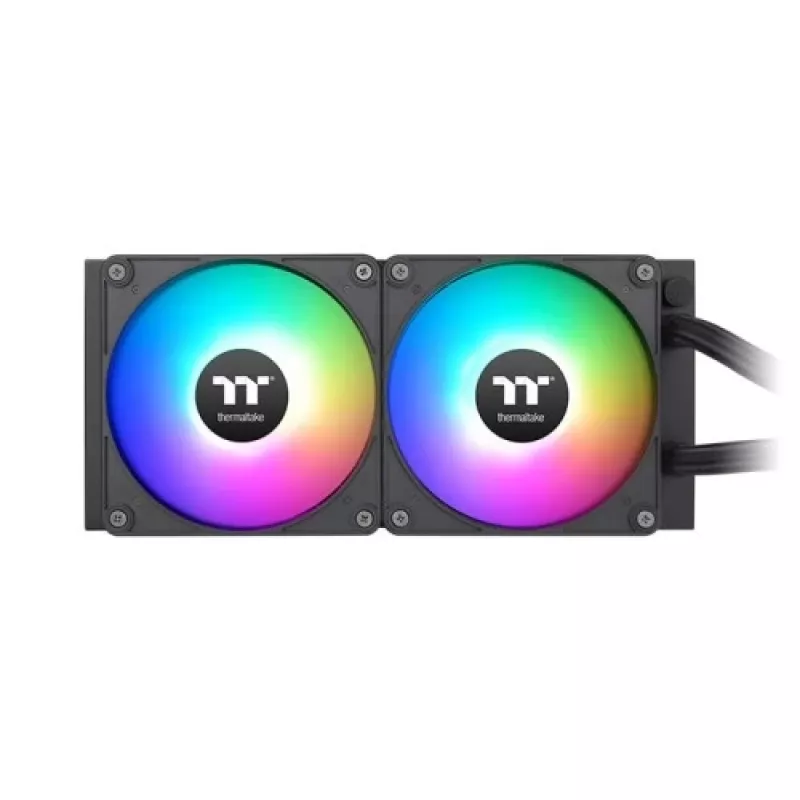 All-in-one-vloeistofkoeler Thermaltake CL-W416-PL14SW-A 14 cm zwart