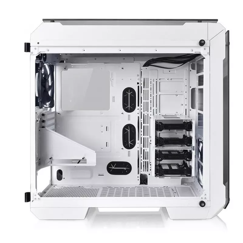 Behuizing View 71 Riing Tempered Glass E-ATX Full Tower - Snow Edition