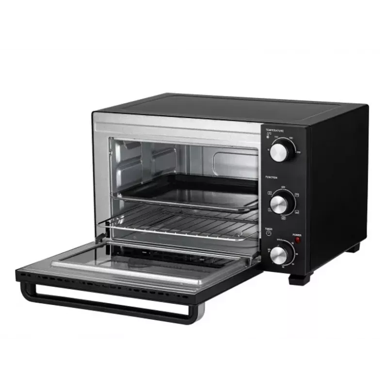 Elektrische compacte mini-oven MPM MPE-16/T — 35 L, 1500 W, convectie, timer, glazen deur