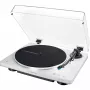 Riemgedreven audioplatenspeler Audio-Technica AT-LP70XBT zilver wit volautomatisch