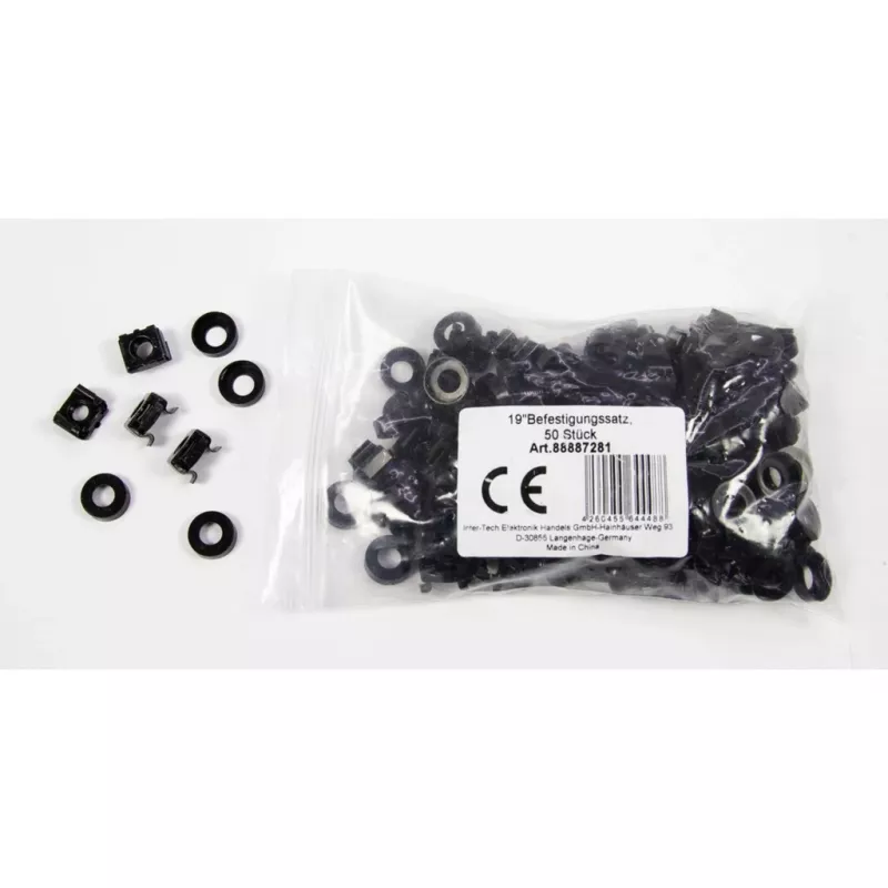 Montageset Inter-Tech 88887281 zwart