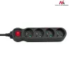 MCE182 elektrisch verlengsnoer stekkerdoos 4 stopcontacten (5 M) - Maclean