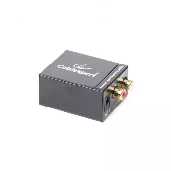 Gembird DSC-OPT-RCA-001 audioconverter zwart