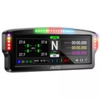 Ascher Racing dashboard, 7,85” inch LCD-touchscreen, 26 RGB-LEDs - zwart (76080089)