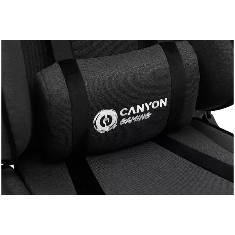 Canyon FCH01 - Crest - gamingstoel met stoffen bekleding - grijs