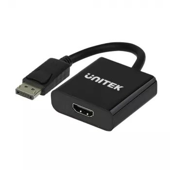 Unitek DisplayPort naar HDMI 1080P Full HD adapter zwart