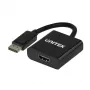 Unitek Y-5118DA DisplayPort-naar-HDMI-adapter M/V, 0,1 m, Full HD 1920x1200, zwart
