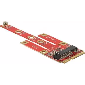 Delock 63384 Mini PCIe naar M.2 Key B-converter met Micro SIM-slot