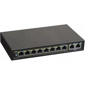 Netwerkswitch PULSAR S108 Fast Ethernet Power over Ethernet