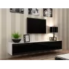 Cama woonkamerkastenset VIGO 22 wit/zwart glanzend