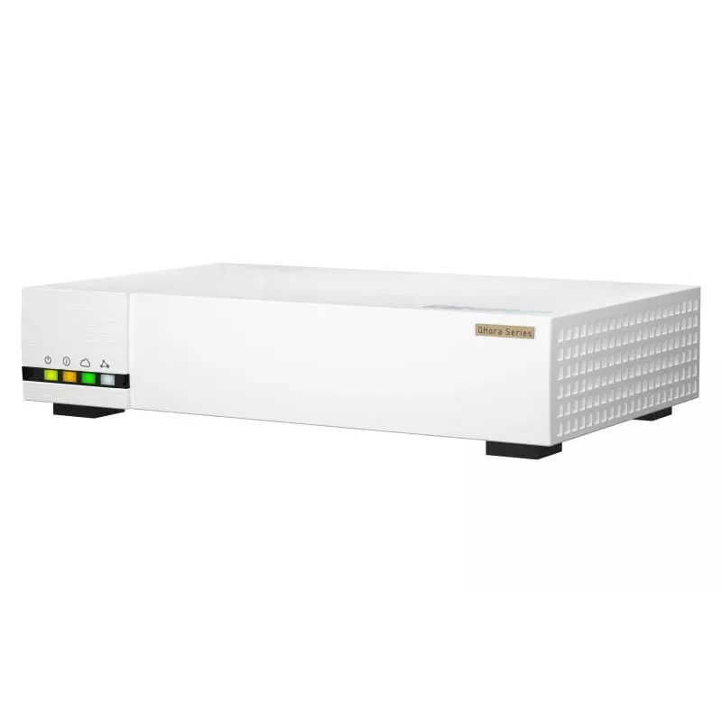 QNAP QHora-322 bekabelde router 2,5 Gigabit Ethernet, 10 Gigabit Ethernet wit
