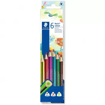 Kleurpotlood Staedtler 187 C6 Meerkleurig 6 stuks