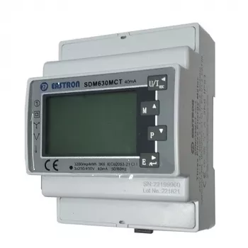 Elektriciteitsmeter Growatt PV Smart Meter TPMCTE100A 100A — voor PV-installaties, CT-gebaseerde meting