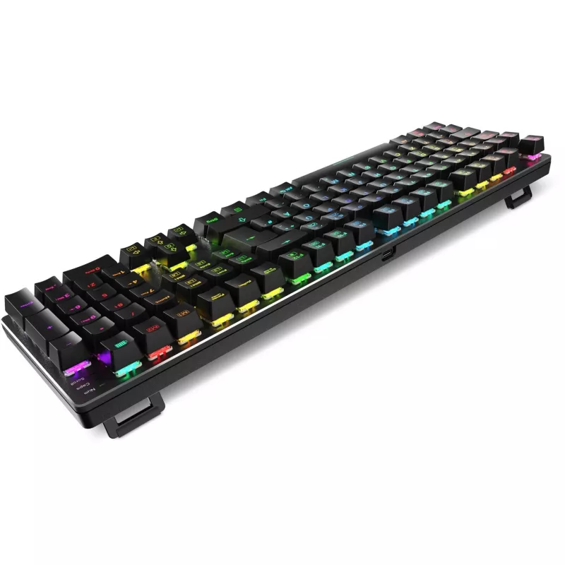 SKILLER SGK36W, gaming-toetsenbord zwart, DE-layout, Huano Red