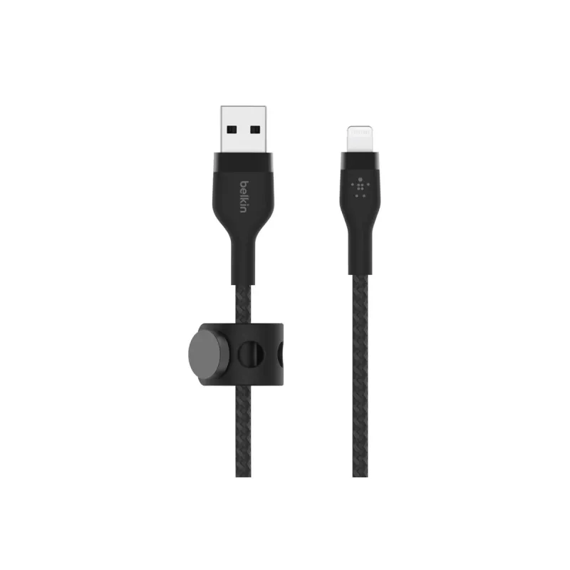 Lightning-kabel 2 m Belkin CAA010BT2MBK USB-C naar Lightning zwart