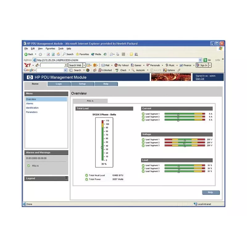 HPE PDU Management Module voor bewaakte PDU