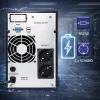 UPS QOLTEC Pure Sine Wave 1kVA 800W met AVR en LCD-display