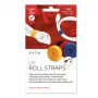 LABEL THE CABLE dubbelzijdige klittenbandrol 4x 1 m - bont gemengd