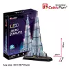CubicFun L133H 3D-puzzel Burj Khalifa (Light), 136 stukjes, met LED-verlichting