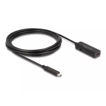 USB-kabel DeLOCK 80027 3 m USB-C zwart