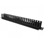 Kabelbox Alantec PK008 wandorganizer 1U zwart metaal/kunststof