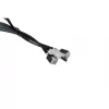 SAS-kabel Supermicro CBL-SAST-0826 Slimline SAS naar 2x MiniSAS 0,7 m zwart