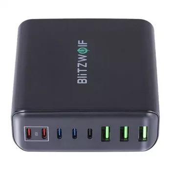 Wandlader Blitzwolf BW-S26 250W (zwart)