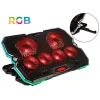 6 FAN VORTEX RGB laptop-koelpad