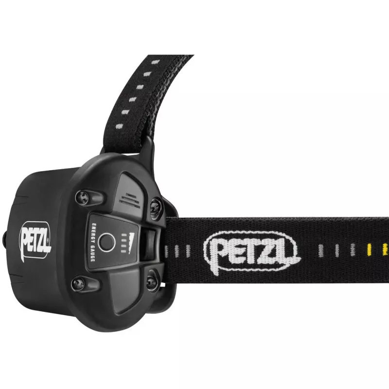 Hoofdlamp Petzl Duo S zwart geel