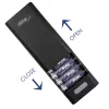 Akyga AK-BC-04 Powerbank-behuizing 20000 mAh, 8x 18650, 18W PD QC4+, USB-C, 2x USB-A, Lightning