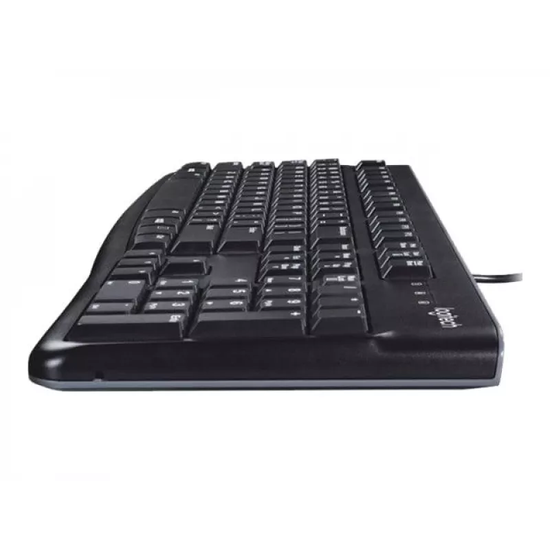 K120 bedraad toetsenbord, bedraad, USB, QWERTZ, zwart