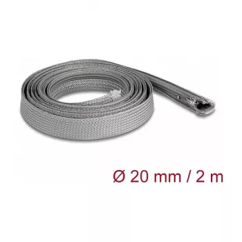 Kabelbeschermslang DeLOCK 20830 grijs 1,5 cm