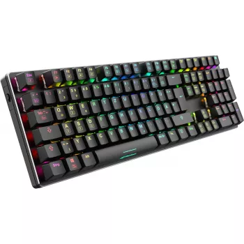 SKILLER SGK36W, gaming-toetsenbord zwart, DE-layout, Huano Red