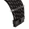 Verlengkabelset PHANTEKS PH-CB-CMBO_SSV 500 mm zwart/zilver – kabelverlengingen voor pc-componenten