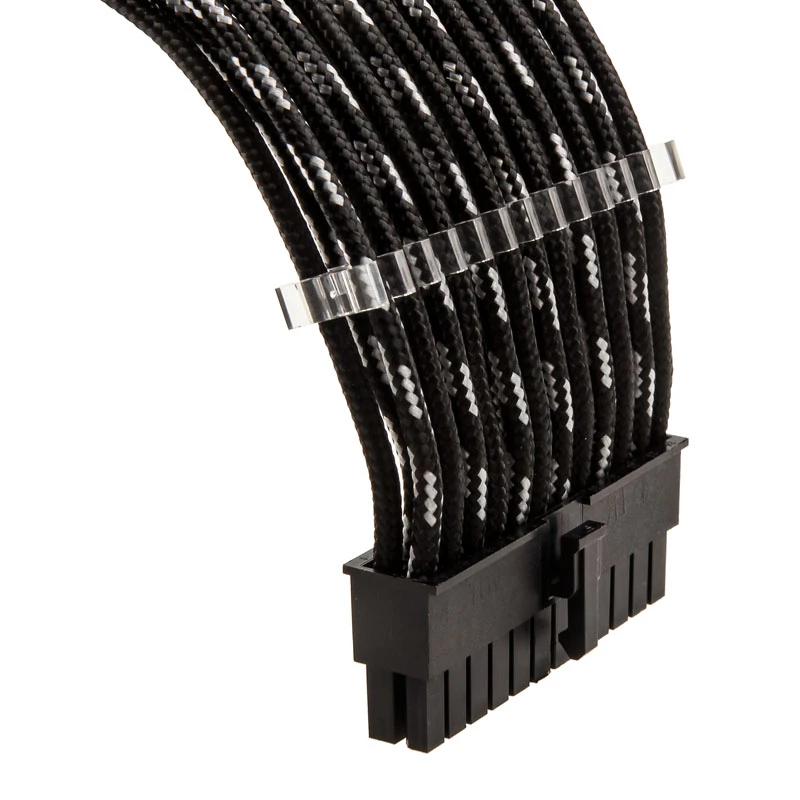 Verlengkabelset PHANTEKS PH-CB-CMBO_SSV 500 mm zwart/zilver – kabelverlengingen voor pc-componenten