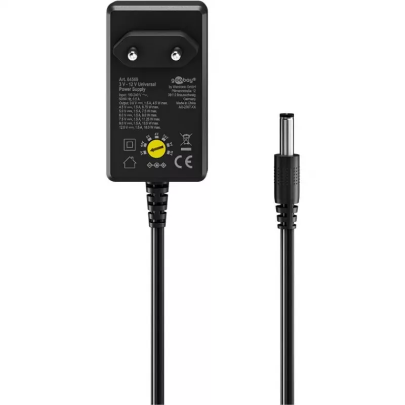 Goobay 74436 voeding zwart