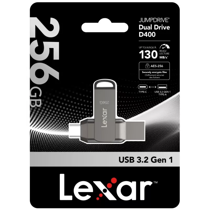 USB-stick Lexar 256 GB USB Type-C LJDD400256G-BNQNG