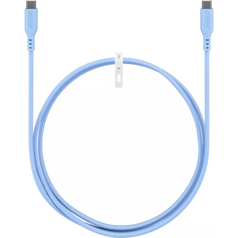 Goobay 77741 USB-kabel blauw