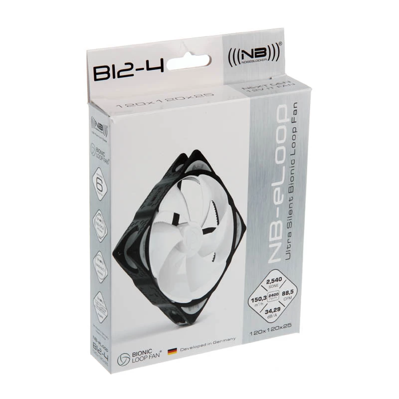 Ventilator Noiseblocker eLoop B12-4