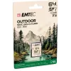 Flashgeheugen Emtec 64GB UHS-I SDHC V30/V10 Outdoor